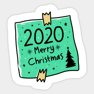 Christmas 2020 Sticker